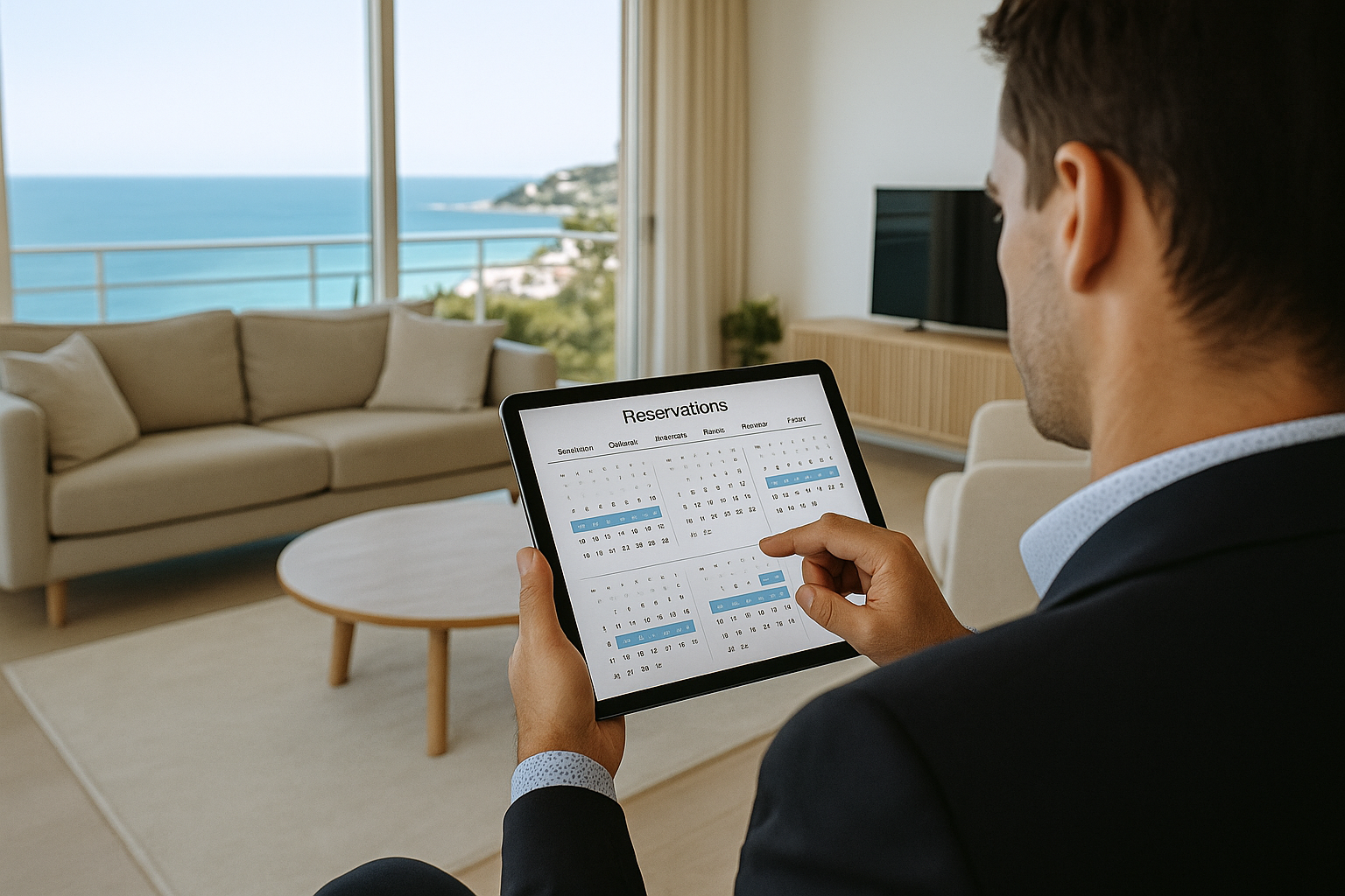 Gestion des réservations Airbnb en Côte d’Azur — messagerie, calendrier et sélection des voyageurs
