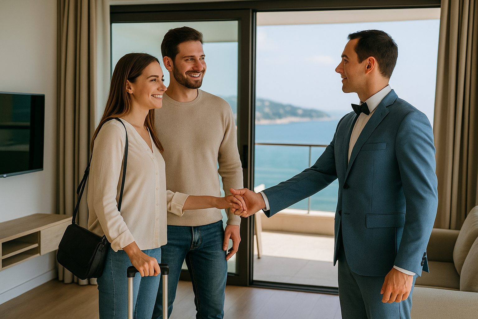 Check-in & check-out Airbnb premium en Côte d’Azur — accueil voyageurs et remise de clés